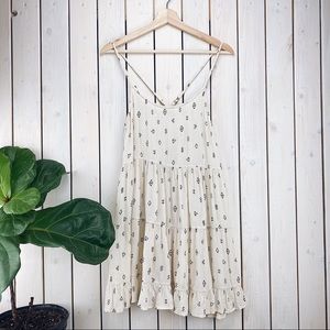 Billabong | Baby Doll White Aztec Print Slip Dress